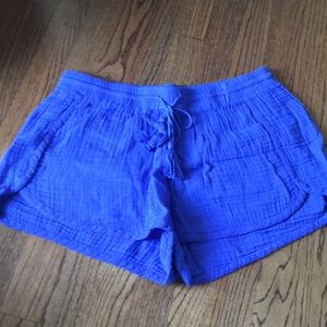 Cloth&Stone Cobalt Shorts